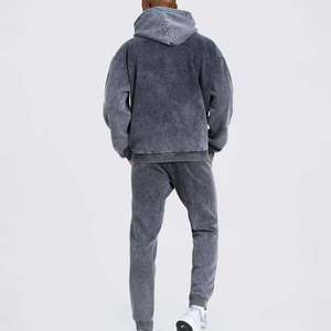 Survêtements pour hommes en gros, grandes tailles, sur mesure, haute qualité, hiver, respirants, ensembles unis en stock - Product Image 4