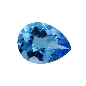 พลอยโทแพซสีฟ้าใสทรงเหลี่ยมเจียระไนแบบธรรมชาติ 100% สำหรับงานออกแบบเครื่องประดับตามสั่ง - Product Image 3