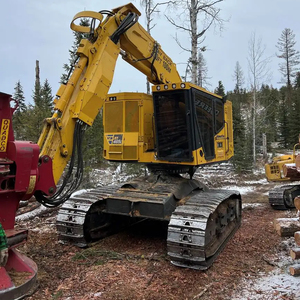 Paletli bunbuncher Komatsu XT465L-5 kazıcı traktör kazıcı ve ön yükleyici