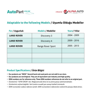 Engranaje de motor de freno de estacionamiento para Range Rover Sport (Juego de 4) - Product Image 2