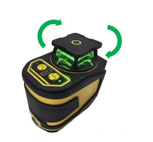 El más nuevo nivel láser verde 360 de alta precisión más 1 vertical para la construcción (5 líneas) - Product Image 4