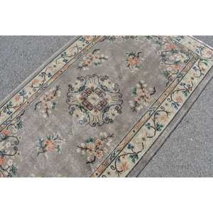 Alfombra turca clásica de lana y poliéster de 4x6 pies, patrón de retazos de 8 pies para sala de estar, cabecera o pasillo con respaldo de látex - Product Image 5