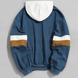 Sweat à capuche uni de haute qualité, logo personnalisé, doux et confortable, impression numérique, pour adulte, hiver/été, coupe-vent, séchage rapide - Product Image 2