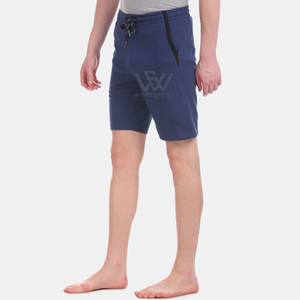 Pantalones Cortos Casuales para Hombre, Ligeros, Cómodos, de Cintura Media, con Diseño Sólido, de Secado Rápido, con Cierre de Cordón, 100% Algodón - Product Image 2