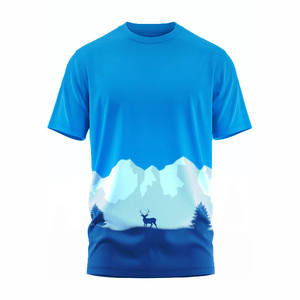 Premium Cotton T-Shirt Manufacturer Custom Printed Logo Breathable Fabric Wholesale Plain Tee for Daily Wear Wholesale <b>Tshirt</b> - Product Image 4