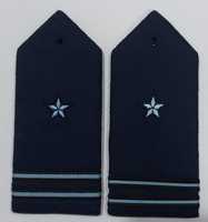 Insigne de patch d'épaulette de planche d'épaule de rangs brodé écologique personnalisé en gros pour chapeaux