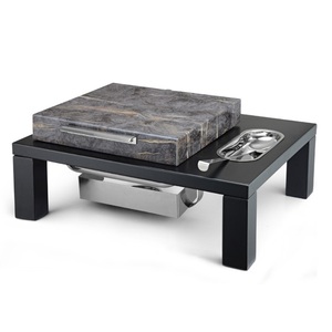 Calentador multifuncional, plato de frotamiento, suministros de Metal para restaurante y Hotel, accesorios de Catering, servidor de alimentos, plato de frotamiento de cobre - Product Image 5