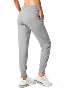 Pantalones Deportivos Casuales para Hombre, de Peso Medio, de Poliéster y Algodón, Cintura Elástica, Ligeros, con Bolsillos con Ribete, Impermeables y Transpirables - Product Image 3