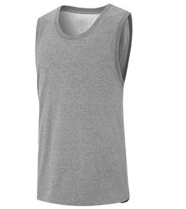 2025 New Wholesale Sleeveless Muscle T-<b>Shirt</b> for <b>Men</b> Custom Classic Fashion Wear Soft Cotton <b>with</b> <b>Pocket</b> 100% Cotton - Product Image 1