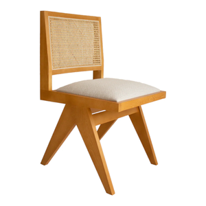 Silla Plegable Minimalista de Madera para Sala de Estar, Diseño Elegante y Moderno, Asiento Resistente y Cómodo para Hogar, Hotel o Villa - Product Image 2