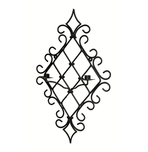 Hot Selling Solid Metal Candle Holder Jar Crafts 3 Pieces Handicrafts Decorative Rustic Metal Candle Holders - Product Image 3