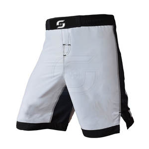 Pantalones cortos de MMA ligeros con logotipo personalizado para hombre, ropa de artes marciales de último diseño, venta al por mayor - Product Image 2