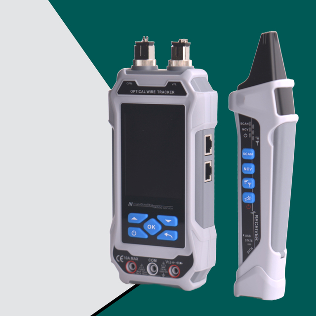 Value+ WT72C Digital Network RJ45 , Phone RJ11, BNC Cable Length Meter w/ DMM & Optical Power Meter & Wire Tracing