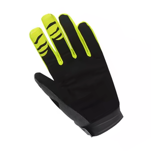 Gants de motocross et de cyclisme personnalisables, coupe-vent, grande taille, à doigts complets, imprimé squelette, 100 % polyester respirant, fabriqués au Pakistan - Product Image 4
