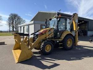 Chargeuse-pelleteuse Cat 432F, chargeuse-pelleteuse CATERPILLAR 420, excavatrice à bras télescopique - Product Image 2