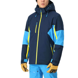 Veste de ski surdimensionnée de couleur personnalisée, en vente en ligne, logo personnalisé et services OEM, vestes de ski pour hommes - Product Image 6