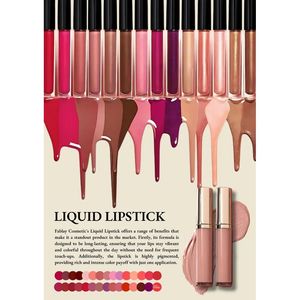 Kit de gloss à lèvres crémeux mat longue tenue, végétalien, minéral, avec logo personnalisé, hydratant, pailleté, tendance, offre ODM - Product Image 4