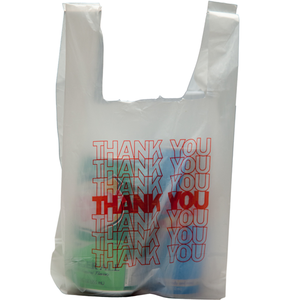 Bolsas personalizables de plástico biodegradable OXO + PLA para camisetas, bolsas de HDPE con asa de sellado térmico para embalaje - Product Image 1