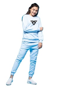 Logo personnalisé, sublimation unie, broderie et impression de vêtements vierges, sweatshirt, pull à col rond décontracté pour femmes, pull surdimensionné - Product Image 5