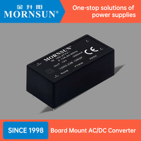 Convertisseur AC/DC Mornsun 3.3V 5V 9V 12V 15V 24V 15W 20W Module d'alimentation à découpage DIP