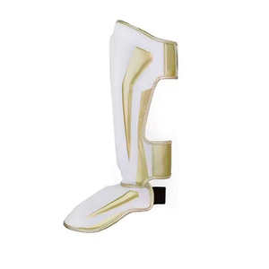 Diseño clásico hecho a medida Shin Instep Guard MMA Boxing Muay Thai Protection Training Custom Made Boxing Shin Pads Guards - Product Image 4