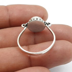 Luxurious Design 925 Sterling Silver Natural <b>Labradorite</b> Gemstone <b>Ring</b> for Ladies Jewelry Wedding Wear Fine Fashionable Jewelry - Product Image 4