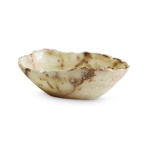 Bol de terre en résine rose extra large coquille bol en bois et résine de taille personnalisée idéal pour les pâtes alimentaires commerciales et la restauration - Product Image 3