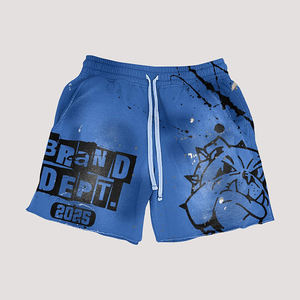 Fabricante 100% algodón serigrafiado camiseta y pantalones cortos de chándal conjunto gráfico lavado ácido Vintage recortado Oversize Boxy T Shirt Set - Product Image 4