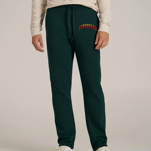 Pantalons amples pour hommes en coton 100% French Terry, couleur unie, style streetwear, coupe ample, surdimensionnés, lavés, fabriqués sur mesure - Product Image 5