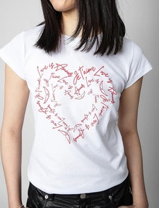 สีรักร้อนRhinestoneผู้หญิงเสื้อยืดBreathableแขนสั้นOคอสบายๆผู้หญิงหลวมเสื้อยืดฤดูใบไม้ผลิฤดูร้อน 2024 - Product Image 3