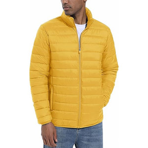 Chaqueta Acolchada de Mezclilla Ligera Unisex para Invierno, con Capucha, Resistente al Viento, Repelente al Agua, Transpirable, con Ribete Elástico en la Parte Delantera - Product Image 2
