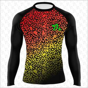 การออกแบบที่ดีที่สุด การป้องกันผื่นการบีบอัด แห้งเร็ว ระบายอากาศได้ โลโก้ที่กําหนดเองและการออกแบบ การป้องกันผื่นบุรุษพิมพ์ระเหิดที่กําหนดเอง - Product Image 5