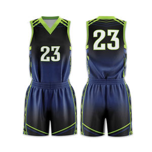 Haute Performance hommes basket maillot et short ensemble 2025 nouveauté personnalisé imprimé basket uniforme pour unisexe - Product Image 1