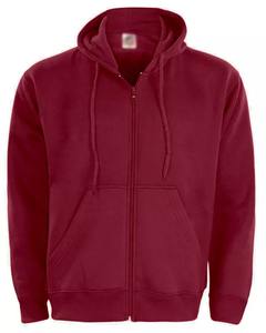 Sweat à capuche en molleton de coton lourd 460GSM pull surdimensionné Streetwear sweat à capuche Durable tissu épais pull blanc uni - Product Image 6