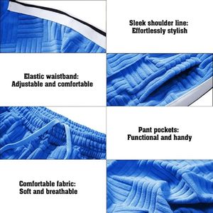Conjunto de Dos Piezas Personalizable de Talla Grande para Invierno, Grueso, Transpirable, Cortavientos, de Secado Rápido, Color Sólido, Sudadera con Capucha y Pantalones Deportivos, Estilo Puff - Product Image 2