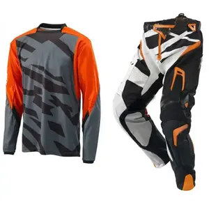 Combinaison de course MX Motocross Gear Pro personnalisée pour motocross combinaison moto tout-terrain Dirtbike 2024 Ensemble de maillots de motocross personnalisés - Product Image 2