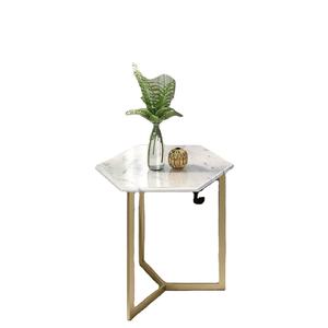 Awesome Marble Top <b>Table</b> Furniture for Home Decor Gold & <b>White</b> Color Modern Design Indoor Furniture <b>Table</b> Metal Tea <b>Coffee</b> <b>Table</b> - Product Image 1