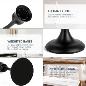 แท่นวางเทียนดีไซน์ใหม่ของตกแต่งบ้านเชิงเทียนทำมือทันสมัย - Product Image 2