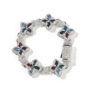 Exclusive Womens Butterfly Cuban <b>Fashion</b> <b>Chain</b> And <b>Link</b> <b>Bracelet</b> INS Style Hand Accessories - Product Image 1