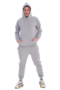 2025 nuevo chándal elegante con logotipo personalizado con 100% algodón transpirable de alta calidad con chándal estampado personalizado para Unisex - Product Image 4