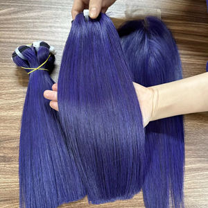 Venta al por mayor 100% Cutícula cruda alineada Virgen Cabello humano hueso recto SDD 12A Paquetes de cabello crudo vietnamita - Product Image 1