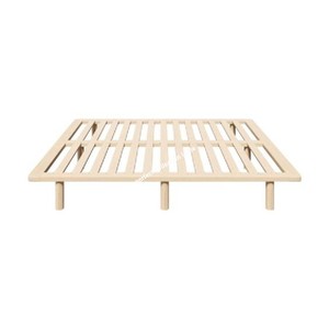 Nouveau type de lit pour bébé pleine grandeur en bois massif en pin Haute qualité Nouveau design Tissu de luxe Lit pour bébé en bois massif en chêne Lit en bois king size - Product Image 1