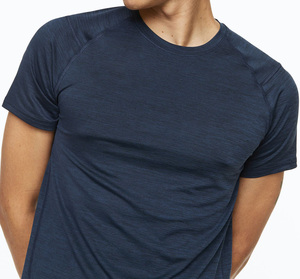 T-shirt de luxe 100% coton brodé sur mesure surdimensionné lourd grande taille pour hommes - Product Image 4