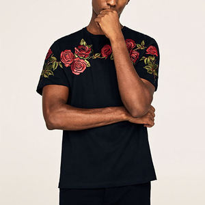 เสื้อยืดคอกลมผู้ชายแบบใหม่ พิมพ์ลายแบบซับลิเมชั่น ผ้าโพลีเอสเตอร์/คอตตอน แห้งเร็ว ดีไซน์ปรับแต่งได้ คุณภาพสูง - Product Image 4