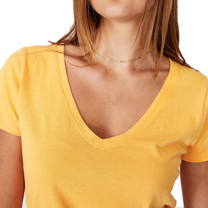 Camiseta extragrande de alta calidad para mujer, Camiseta con estampado personalizado de logotipo de talla grande, estilo informal de ocio, diseño sencillo en blanco para el verano - Product Image 2