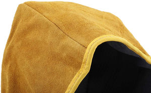 Capuchas de Seguridad para Soldadura de Cuero Vacuno de Alta Calidad, Resistentes al Fuego, Anti-Corte y Anti-Calor - Product Image 6