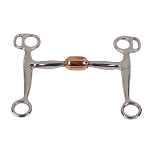 Western Horse 5 en la boca Broca de mordaza resistente Acero inoxidable sólido, talla única, Broca de caballo SS Broca de caballo, Broca de tachuela occidental - Product Image 4