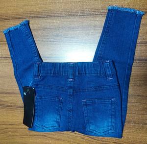 Alta calidad de moda para niñas Primavera Verano nuevos pantalones largos ajustados Jeans para niñas pantalón de mezclilla de Bangladesh - Product Image 5