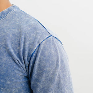 Novedad de verano, camiseta Vintage holgada de algodón 100% de peso pesado, camiseta de Fitness de gran tamaño para hombre, secado rápido con estilo Vintage - Product Image 6