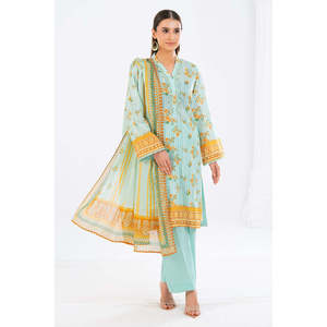 Conjunto de Traje de 3 Piezas Estampado para Mujer con Dupatta CLP-52227 - Product Image 5